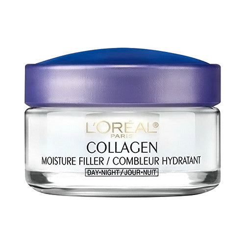 Loreal Paris Collagen Moisture Filler, Facial Day and Night Cream, 1.7 Oz